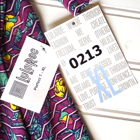 LLR Printed Perfect T Top-#0213 - Picture 5 of 14